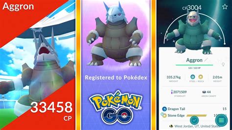 Best Aggron Movesets and Counters in Pokémon GO.